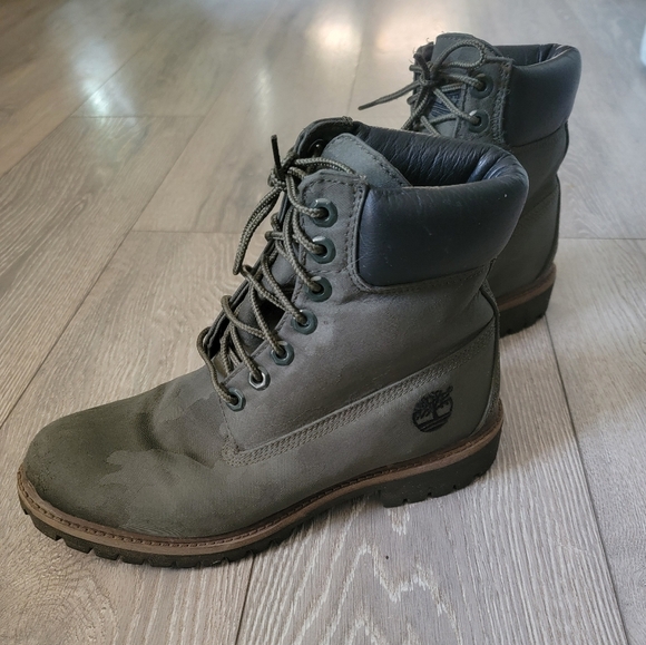 Timberland Jacquard "Ghost Camo" Boots - Picture 4 of 9